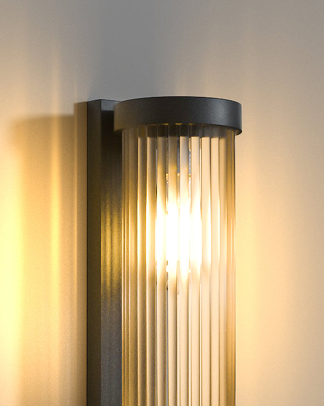 Nowoczesna Lampa Solarna Ogrodowa IP65 z Metalu i Szkła, Zmiana Koloru, Wodoodporna, Idealna do Oświetlenia Tarasów i Ścieżek 5