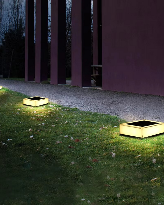 Nowoczesna Lampa Solarno-LED do Ogrodu, Wodoodporna, Ekologiczna, Stojąca, Energooszczędna, IP65, 2,4 W 3