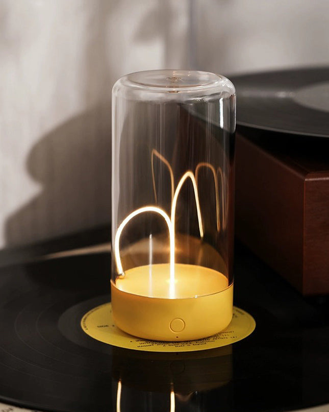 Nowoczesna Lampa Stołowa Bezprzewodowa z Magnetycznym Oświetleniem – Lampka Nocna na Baterie do Salonów, Stylowa i Funkcjonalna 7