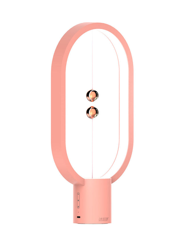 Nowoczesna Lampa Stołowa LED z Czerwonym Światłem – Magnetyczna Lampa do Salonów i Światło Nocne 13