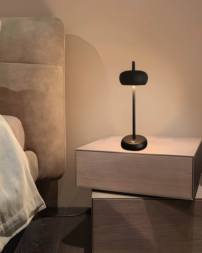 Nowoczesna Lampa Stołowa Rine z Regulacją Jasności – Metalowa, Bezprzewodowa Lampa do Salonów i Biur 3