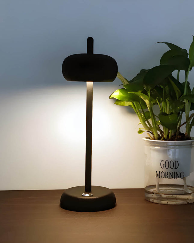 Nowoczesna Lampa Stołowa Rine z Regulacją Jasności – Metalowa, Minimalistyczna Lampka do Salonu i Biura 6