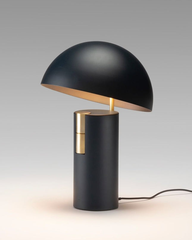 Nowoczesna Lampa Stołowa Szklana Avo z Pochyloną Pokrywą, 30 cm – Idealna do Salonów i Biura 1