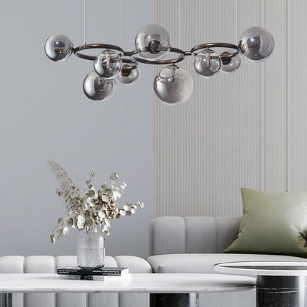 Nowoczesna Lampa Stołowa z Regulacją Światła i Trzema Pierścieniami do Salonu – Minimalistyczny Design 3