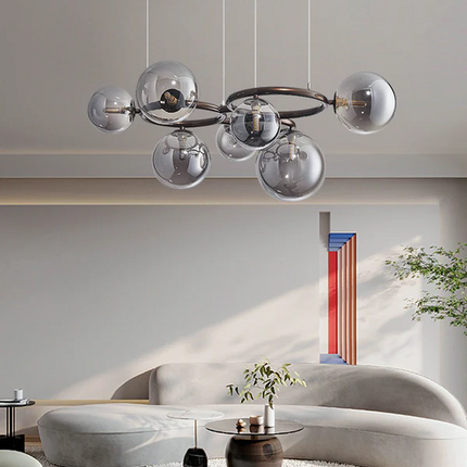 Nowoczesna Lampa Stołowa z Regulacją Światła i Trzema Pierścieniami do Salonu – Minimalistyczny Design 4