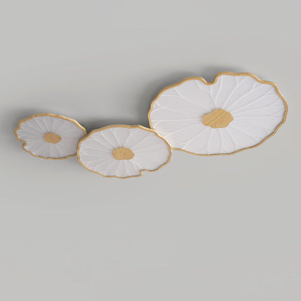 Nowoczesna Lampa Sufitowa LED Avina Leaf z Drewnopodobnym Wykończeniem – Idealna do Salonów i Niskich Sufitów 7