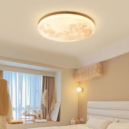 Nowoczesna Lampa Sufitowa LED Moonlamp do Salonu i Sypialni - Minimalistyczny Design 0