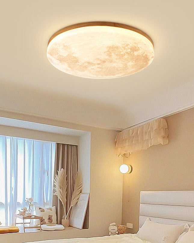 Nowoczesna Lampa Sufitowa LED Moonlamp do Salonu i Sypialni - Minimalistyczny Design 0