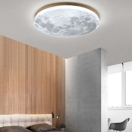 Nowoczesna Lampa Sufitowa LED Moonlamp do Salonu i Sypialni - Minimalistyczny Design 1