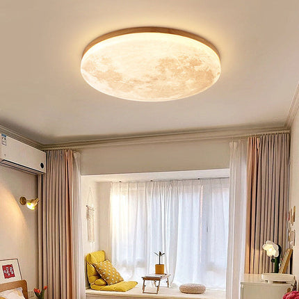 Nowoczesna Lampa Sufitowa LED Moonlamp do Salonu i Sypialni - Minimalistyczny Design 2