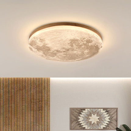 Nowoczesna Lampa Sufitowa LED Moonlamp do Salonu i Sypialni - Minimalistyczny Design 3