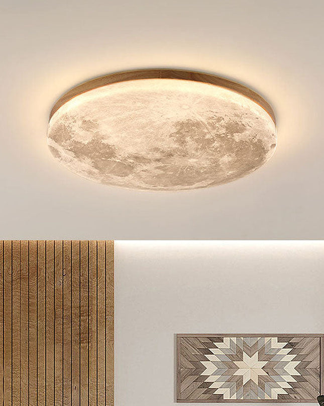 Nowoczesna Lampa Sufitowa LED Moonlamp do Salonu i Sypialni - Minimalistyczny Design 3
