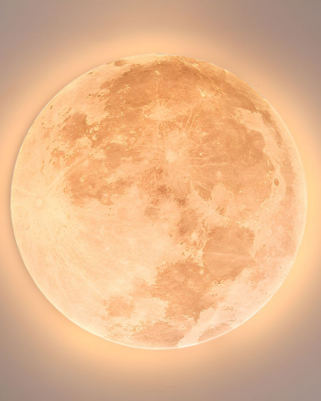 Nowoczesna Lampa Sufitowa LED Moonlamp do Salonu i Sypialni - Minimalistyczny Design 4