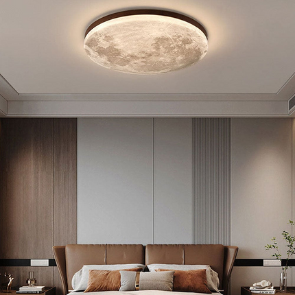 Nowoczesna Lampa Sufitowa LED Moonlamp do Salonu i Sypialni - Minimalistyczny Design 5
