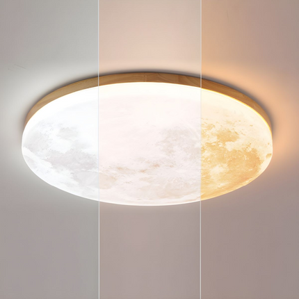 Nowoczesna Lampa Sufitowa LED Moonlamp do Salonu i Sypialni - Minimalistyczny Design 6