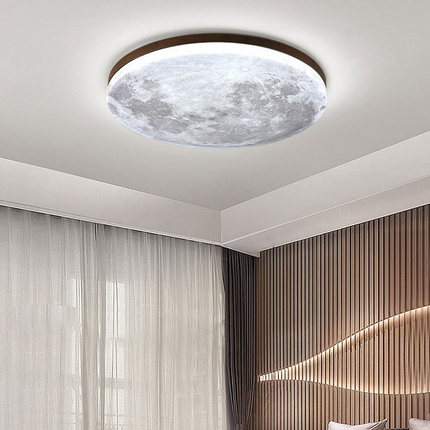 Nowoczesna Lampa Sufitowa LED Moonlamp do Salonu i Sypialni - Minimalistyczny Design 7