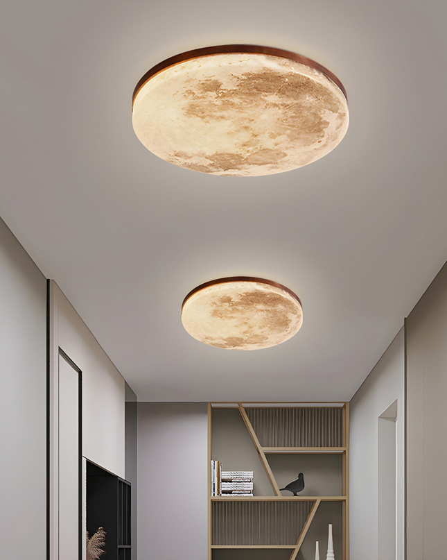 Nowoczesna Lampa Sufitowa LED Moonlamp do Salonu i Sypialni - Minimalistyczny Design 8
