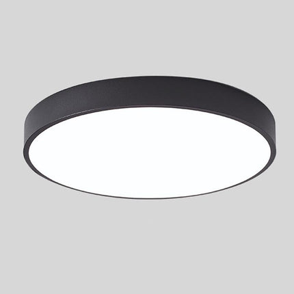 Nowoczesna Lampa Sufitowa LED Okrągła Drewniana do Sypialni i Salonu 23CM/30CM 13