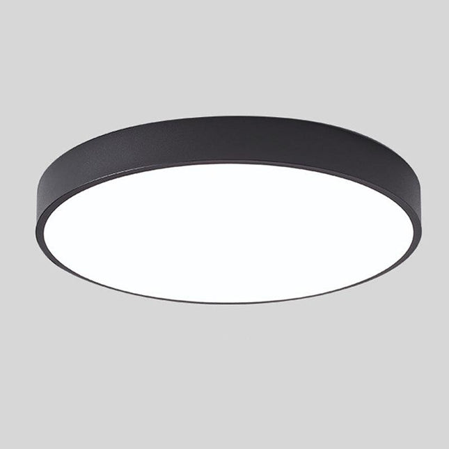 Nowoczesna Lampa Sufitowa LED Okrągła Drewniana do Sypialni i Salonu 23CM/30CM 13