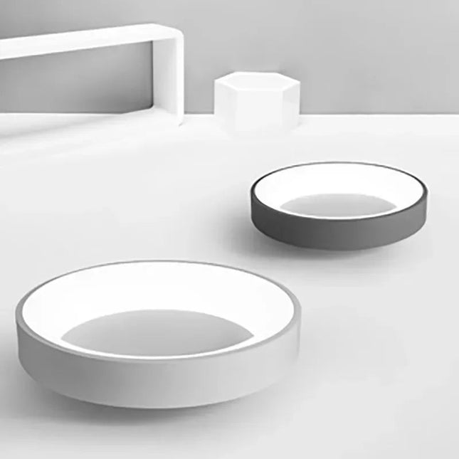 Nowoczesna Lampa Sufitowa LED Okrągła w Stylu Nordyckim do Sypialni i Salonu 3