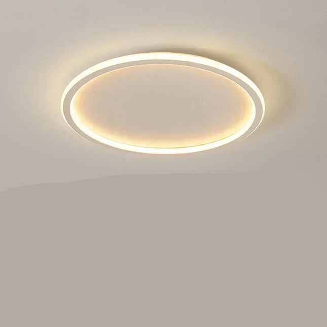 Nowoczesna Lampa Sufitowa LED Okrągła w Stylu Skandynawskim do Salonów i Wnętrz 12