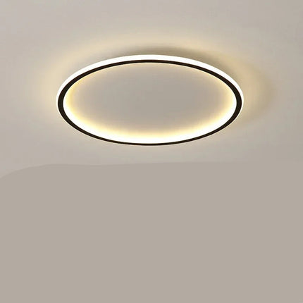 Nowoczesna Lampa Sufitowa LED Okrągła w Stylu Skandynawskim do Salonów i Wnętrz 14