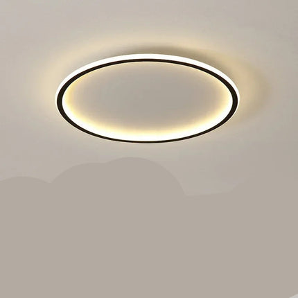 Nowoczesna Lampa Sufitowa LED Okrągła w Stylu Skandynawskim do Salonów i Wnętrz 8