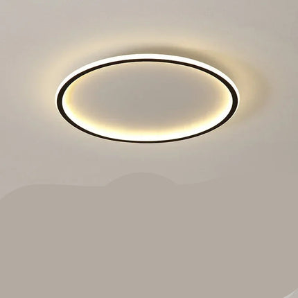 Nowoczesna Lampa Sufitowa LED Okrągła w Stylu Skandynawskim do Salonów i Wnętrz 9