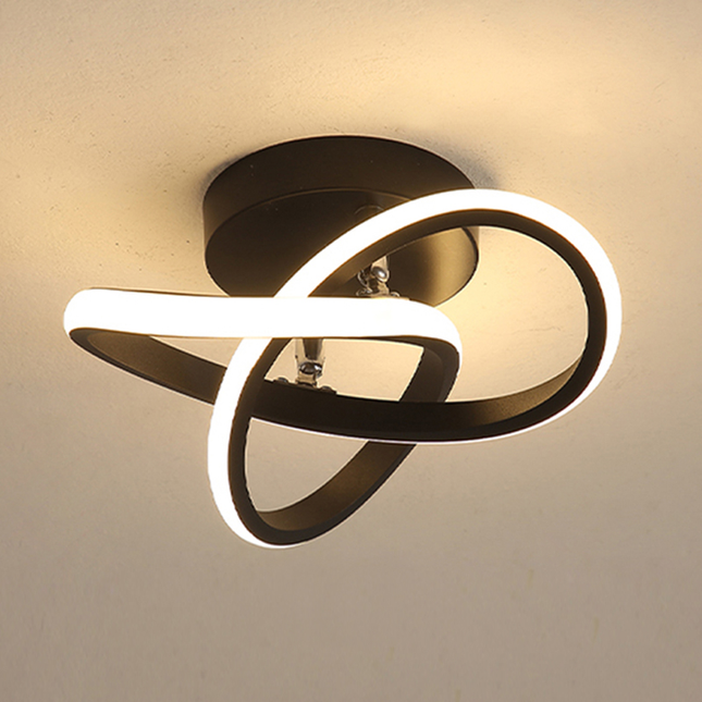 Nowoczesna Lampa Sufitowa LED z 3 Pierścieniami – Eleganckie Oświetlenie do Salonu i Biura 1