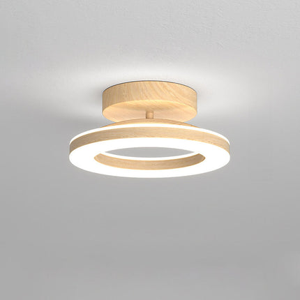 Nowoczesna Lampa Sufitowa LED z Otwartym Pierścieniem – 20 cm i 30 cm, Idealna do Salonu i Sypialni, Metal i Akryl 11