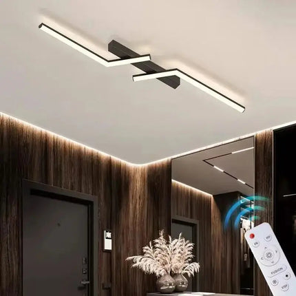 Nowoczesna Lampa Sufitowa LED z Regulacją Jasności – Minimalistyczna Lampy Sufitowe do Salonu i Sypialni 0