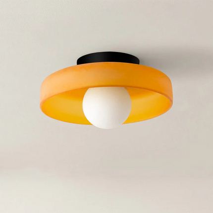 Nowoczesna Lampa Sufitowa Okrągła LEDowa do Salonu z Eleganckim Designem 0
