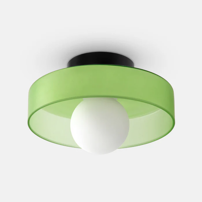 Nowoczesna Lampa Sufitowa Okrągła LEDowa do Salonu z Eleganckim Designem 10