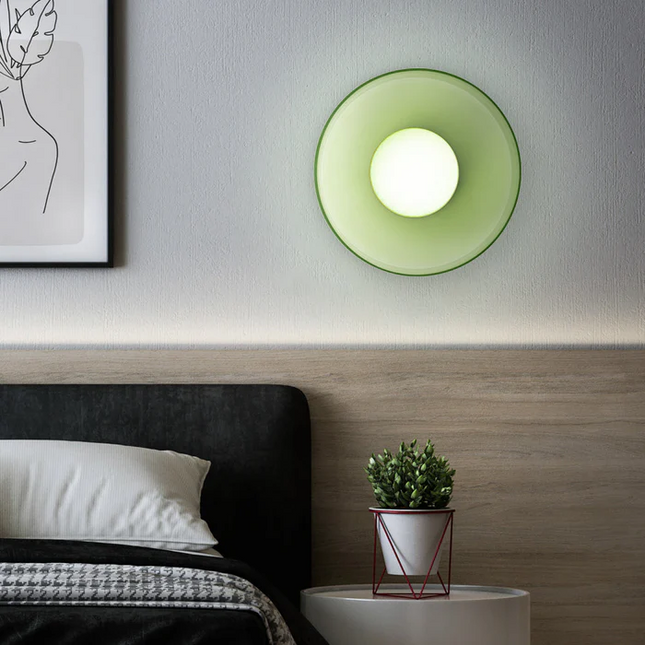 Nowoczesna Lampa Sufitowa Okrągła LEDowa do Salonu z Eleganckim Designem 3