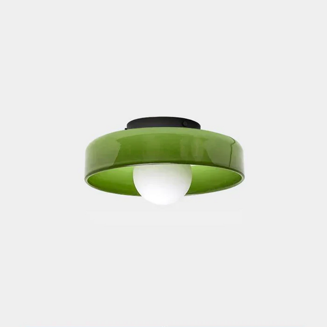 Nowoczesna Lampa Sufitowa Okrągła LEDowa do Salonu z Eleganckim Designem 6