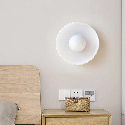 Nowoczesna Lampa Sufitowa Okrągła LEDowa do Salonu z Eleganckim Designem 8