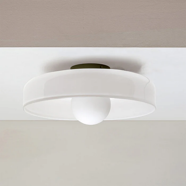Nowoczesna Lampa Sufitowa Okrągła LEDowa do Salonu z Eleganckim Designem 9