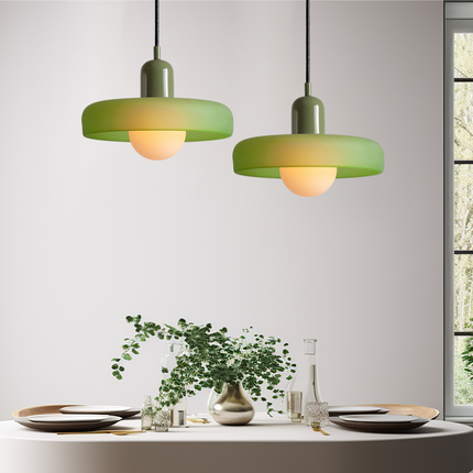 Nowoczesna Lampa Wisząca Bauhaus z Kolorowego Szkła do Salonu - Stylowe Lampy Wiszące i Żyrandole do Salonów 14