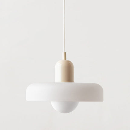 Nowoczesna Lampa Wisząca Bauhaus z Kolorowego Szkła do Salonu - Stylowe Lampy Wiszące i Żyrandole do Salonów 16