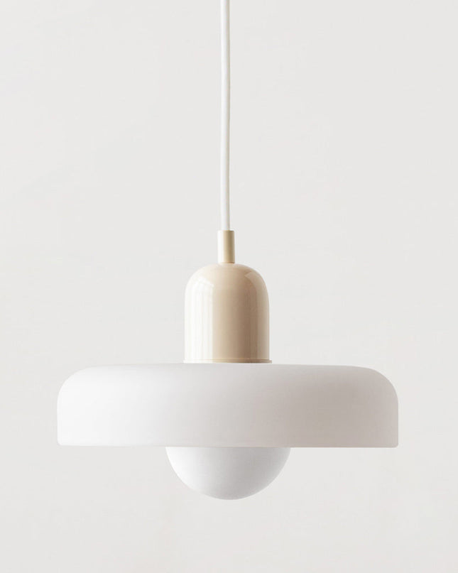 Nowoczesna Lampa Wisząca Bauhaus z Kolorowego Szkła do Salonu - Stylowe Lampy Wiszące i Żyrandole do Salonów 16