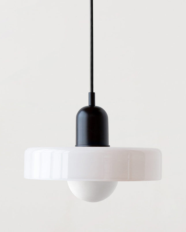 Nowoczesna Lampa Wisząca Bauhaus z Kolorowego Szkła do Salonu - Stylowe Lampy Wiszące i Żyrandole do Salonów 20