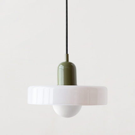 Nowoczesna Lampa Wisząca Bauhaus z Kolorowego Szkła do Salonu - Stylowe Lampy Wiszące i Żyrandole do Salonów 28
