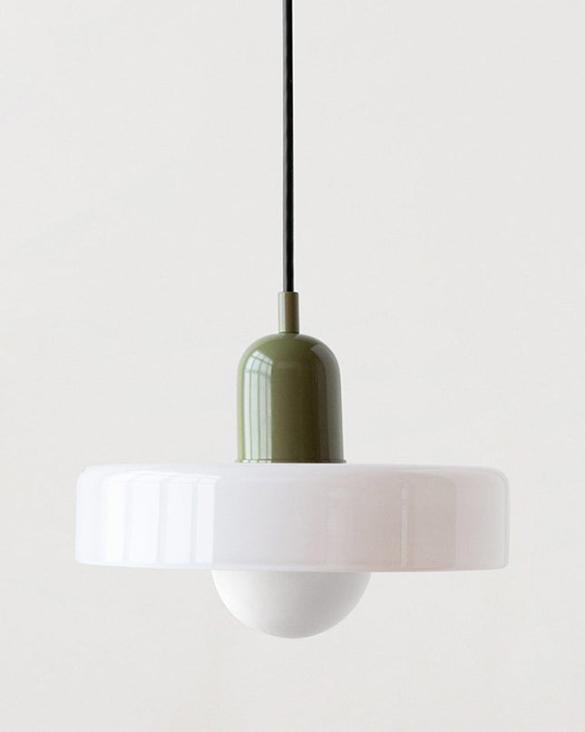 Nowoczesna Lampa Wisząca Bauhaus z Kolorowego Szkła do Salonu - Stylowe Lampy Wiszące i Żyrandole do Salonów 28