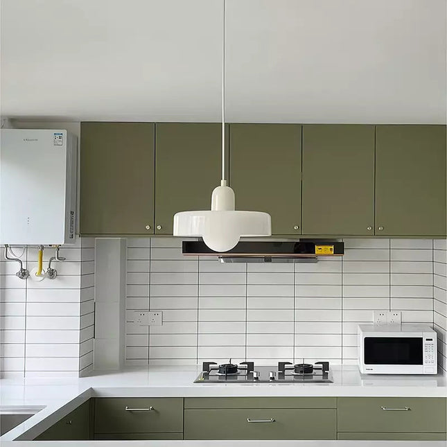 Nowoczesna Lampa Wisząca Bauhaus z Kolorowego Szkła do Salonu - Stylowe Lampy Wiszące i Żyrandole do Salonów 4
