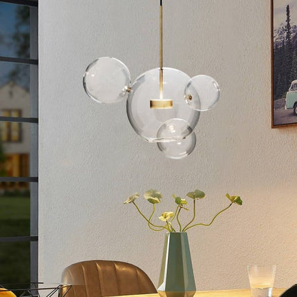 Nowoczesna Lampa Wisząca Bolle z Kulistym Kształtem i Ciepłym Światłem – Różne Rozmiary 4
