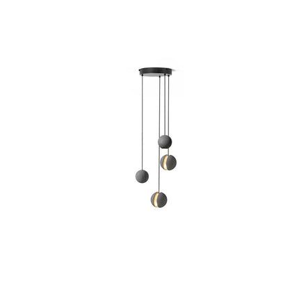 Nowoczesna Lampa Wisząca Cementowa do Kuchni z Regulowaną Wysokością – Minimalistyczny Design, Idealna jako Lampa nad Stół 2