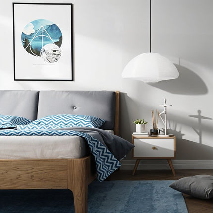 Nowoczesna Lampa Wisząca Hikari z Papieru Washi – Minimalistyczny Design 3