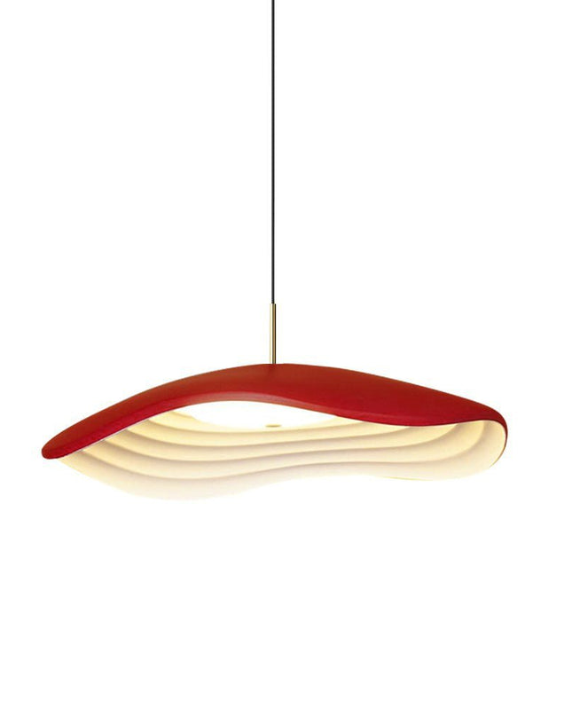 Nowoczesna Lampa Wisząca LED Arc – Eleganckie Oświetlenie do Salonów i Jadalni, Regulowana Wysokość, Żywica i Akryl 14