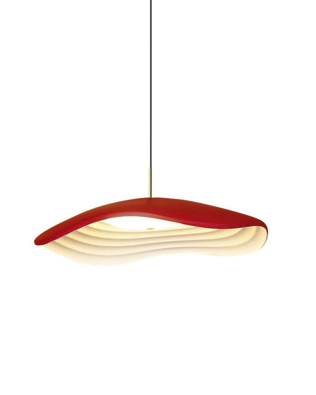 Nowoczesna Lampa Wisząca LED Arc – Eleganckie Oświetlenie do Salonów i Jadalni, Regulowana Wysokość, Żywica i Akryl 16