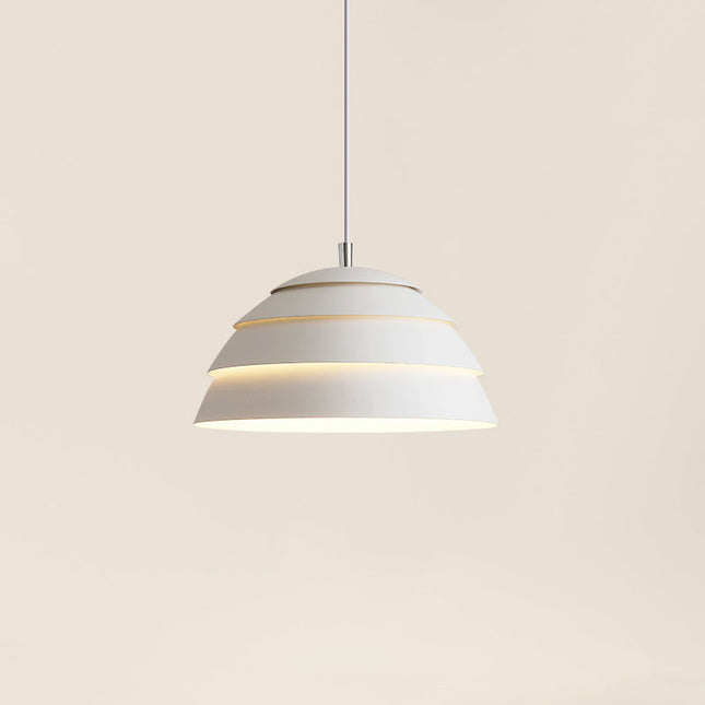 Nowoczesna Lampa Wisząca LED Dome Pot do Salonu - Elegancka Lampa nad Stół z Żelaza i Aluminium, Średnica 39 cm 7